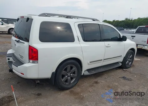 2014 Nissan Armada Platinum from USA, damaged, VIN 5N1BA0NF8EN613797